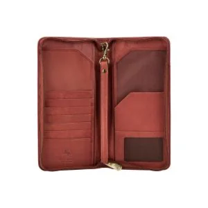 Visconti Carteira de Viagem de Couro