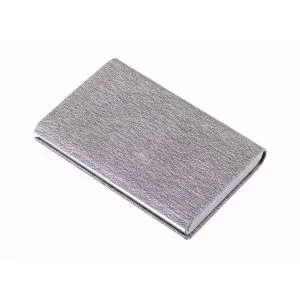 Porta-Cartões Troika Marble Safe com Proteção RFID Cinza