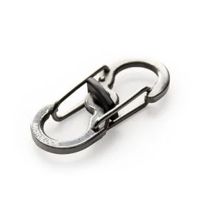 Mini Mosquetão Quick Disconnect em Aço Inoxidável Nite Ize S-Biner