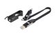 Cabo Multifunções 3-em-1 USB/USB-C para Lightning ou USB-C